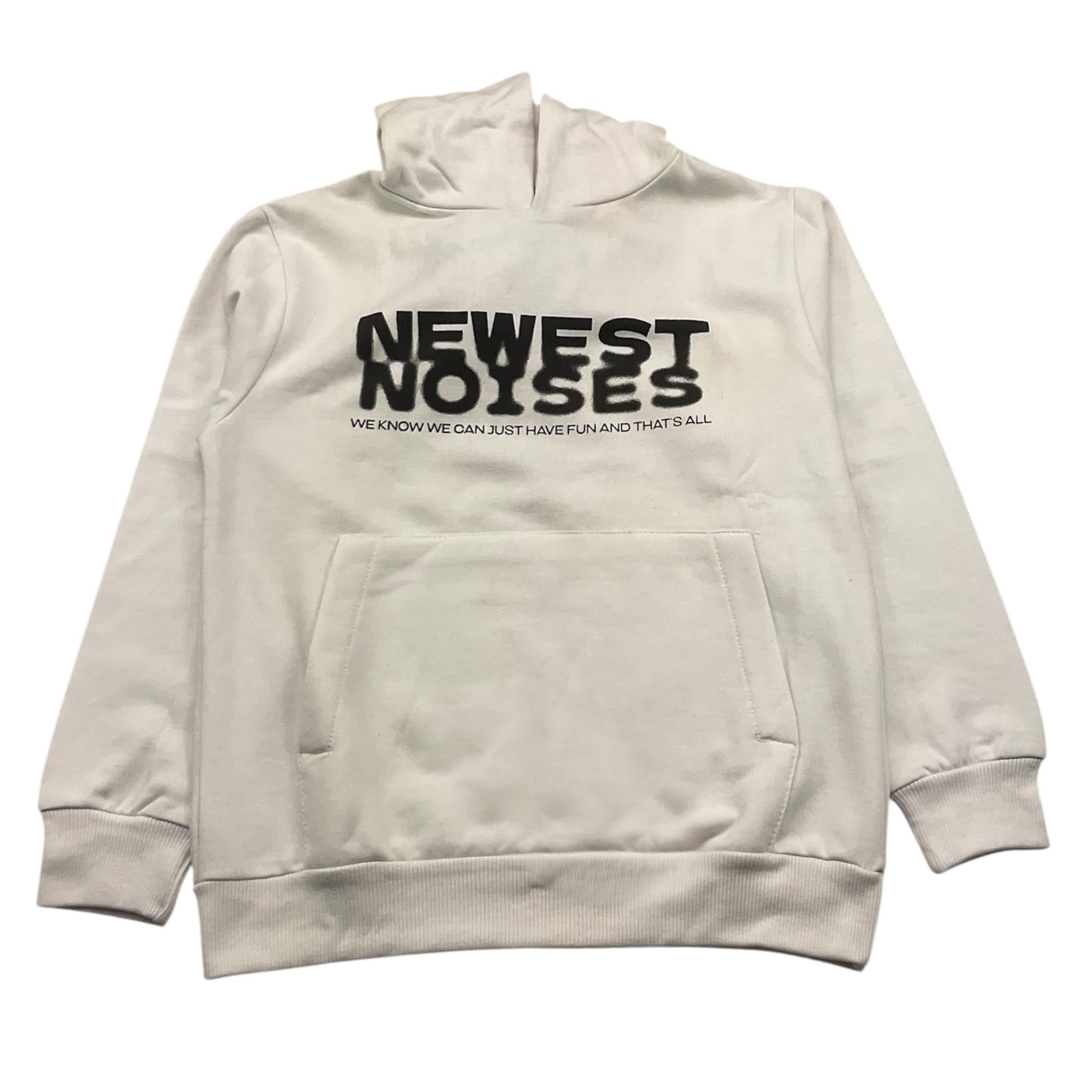 LOSAN felpa chiusa cn cappuccio tinta unita Bianco per Bambino 51030922041030 BIANCO LOSAN 