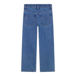 BillIEBLUSH jeans tinta unita con stampa e girovita regolabile Blu per Bambina U20451X BLU BillIEBLUSH 