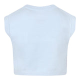 Billieblush Maglia Giromanica Tinta Unita con Paillettes per Bambina U20932 AZZURRO BillIEBLUSH 