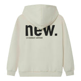 NAME.IT felpa chiusa cn cappuccio tinta unita Beige per Bambino FLMNN BEIGE NAME.IT 