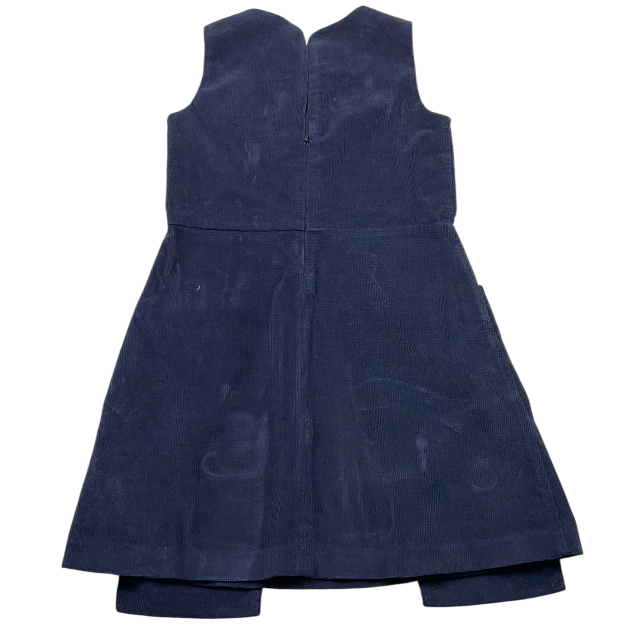 SIMONETTA abito giromanica tinta unita Blu per Bambina SV1A62 BLU SIMONETTA 