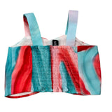 Naice Top Multicolor con Bretelle per Bambina 24129 MULTICOLOR NAICE 