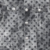 John Richmond Giubbino In Denim Tinta Unita per Bambino RBP25145GB NERO JOHN RICHMOND 