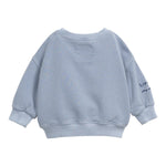 PLAY UP felpa tinta unita girocollo con stampa Azzurro per Bambino PA011AP10903 AZZURRO PLAY UP 