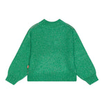 BillIEBLUSH maglia girocollo tinta unita cn stampe in contrasto Verde per Neonata U20459N VERDE BillIEBLUSH 