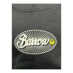 BARROW KIDS felpa tinta unita con cappuccio e stampa Nero per Bambina F4BKJGHS123 NERO BARROW KIDS 