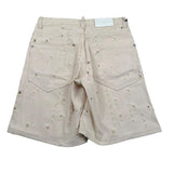 I'M Brian Bermuda Tinta Unita con Strappi per Bambino KEVINJ4 BEIGE I'M BRIAN 