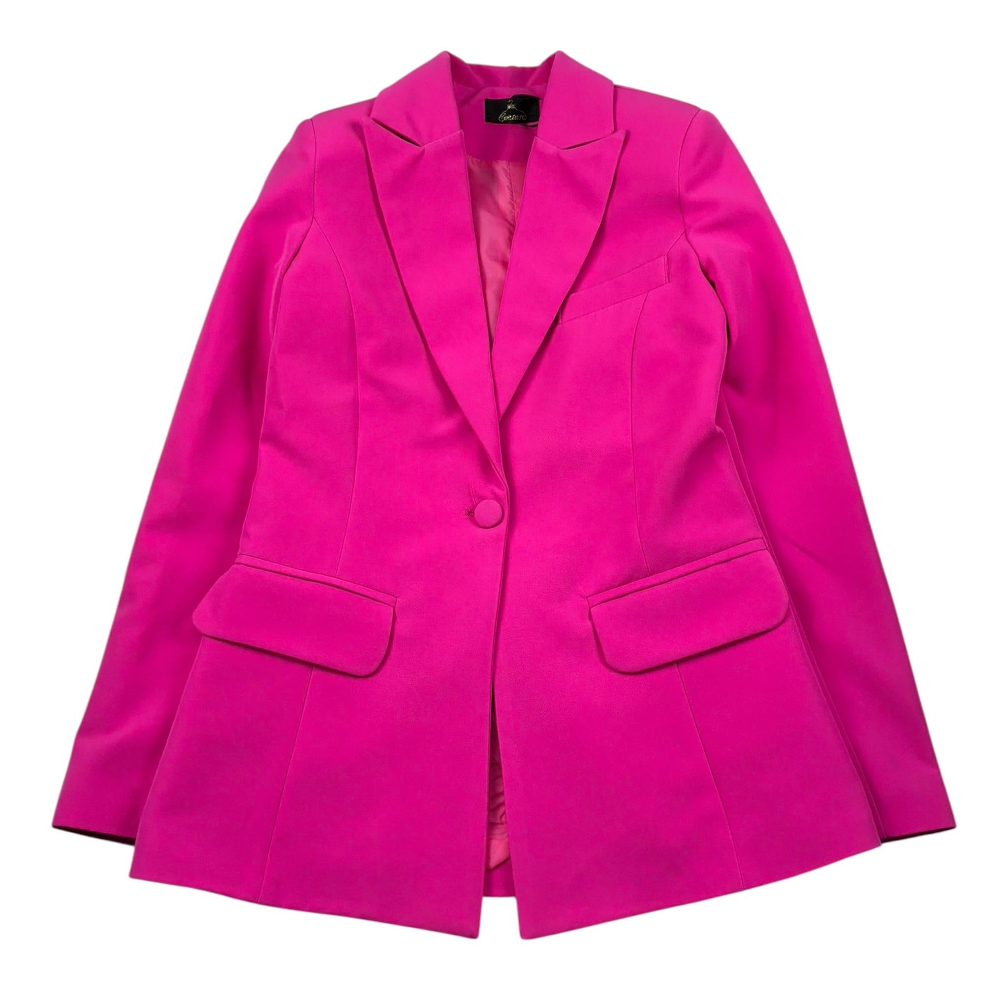 Fun & Fun Giacca Tinta Unita per Bambina FNCJJK16374XX FUXIA FUN & FUN 