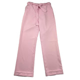 Lu Lu By Miss Grant Solid Color Elastic Waist Palazzo Pants Pink For Girls