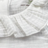 Babyvip Camicia Giromanica Tinta Unita con Colletto per Neonata T1562 BIANCO BABYVIP 