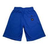 Refrigiwear Bermuda In Felpa Tinta Unita con Logo per Bambino 112PRMJS25 BLU REFRIGIWEAR 