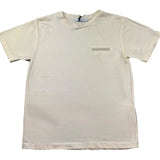 Paolo Pecora T-Shirt Girocollo Tinta Unita con Taschino per Bambino PP4243 PANNA PAOLO PECORA 