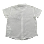 Le Bebe Camicia Mezza Manica Tinta Unita Collo Coreano per Neonato LBB4934X BIANCO LE BEBE 