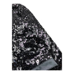 DONDUP maglia con paillettes tinta unita Nero per Bambina DFCA027 NERO DONDUP 