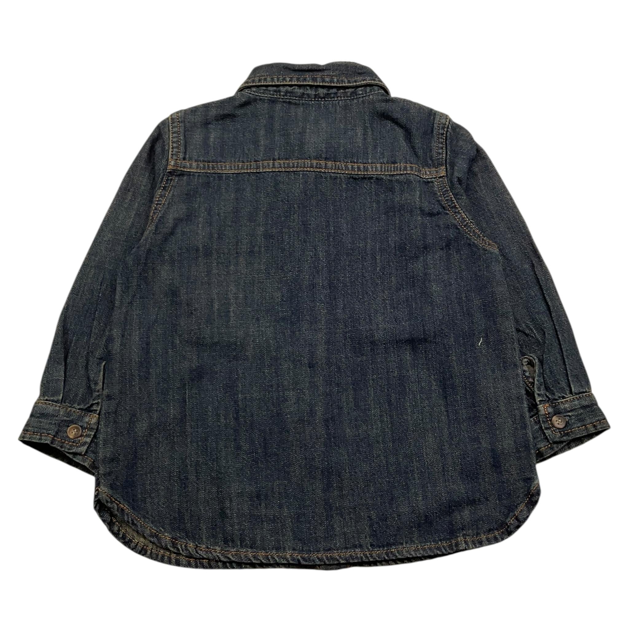 ABEL & LULA camicia in denim tinta unita manica lunga Blu per Neonato DDLA BLU ABEL & LULA 