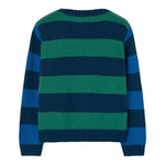 BOBOLI maglia tricolore con fantasia a righe Blu per Bambino 508105 BLU BOBOLI 