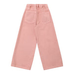 Il Gufo Jeans Tinta Unita Modello Palazzo per Bambina P25PL434J0044 ROSA IL GUFO 