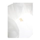Elisabetta Franchi Top Sleeveless Solid Color With White Tulle For Girls