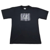 C.P. Company T-Shirt Girocollo Tinta Unita con Stampa per Bambino CQM002 NERO C.P. COMPANY 