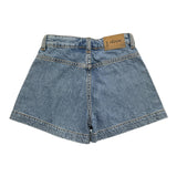 Dixie Short Denim Solid Color With Adjustable Waist Light Blue For Girls