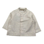 La Stupenderia Camicia Tinta Unita con Collo Coreano per Bambino TCCM73J BEIGE LA STUPENDERIA 