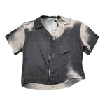 I'M Brian Camicia Mezza Manica Bicolore con Fantasia per Neonato CA3288JN GRIGIO I'M BRIAN 