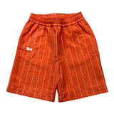 Daniele Alessandrini Bermuda Solid Color With Orange Striped Pattern For Newborn