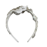 Gai  Mattiolo Cerchietto Tinta Unita con Applicazioni per Bambina 3001155 BIANCO GAI  MATTIOLO 