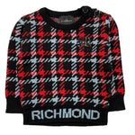 JOHN RICHMOND maglia girocollo stampa fantasia Nero/rosso per Neonato RIA25041MA NERO/ROSSO JOHN RICHMOND 