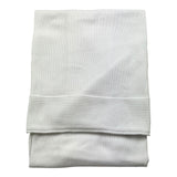 Baby Lord Blanket Solid Color With White Embroidery For Newborn