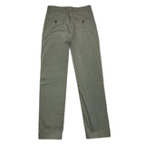 Dan John Solid Color Pants With Adjustable Waist Green For Boys