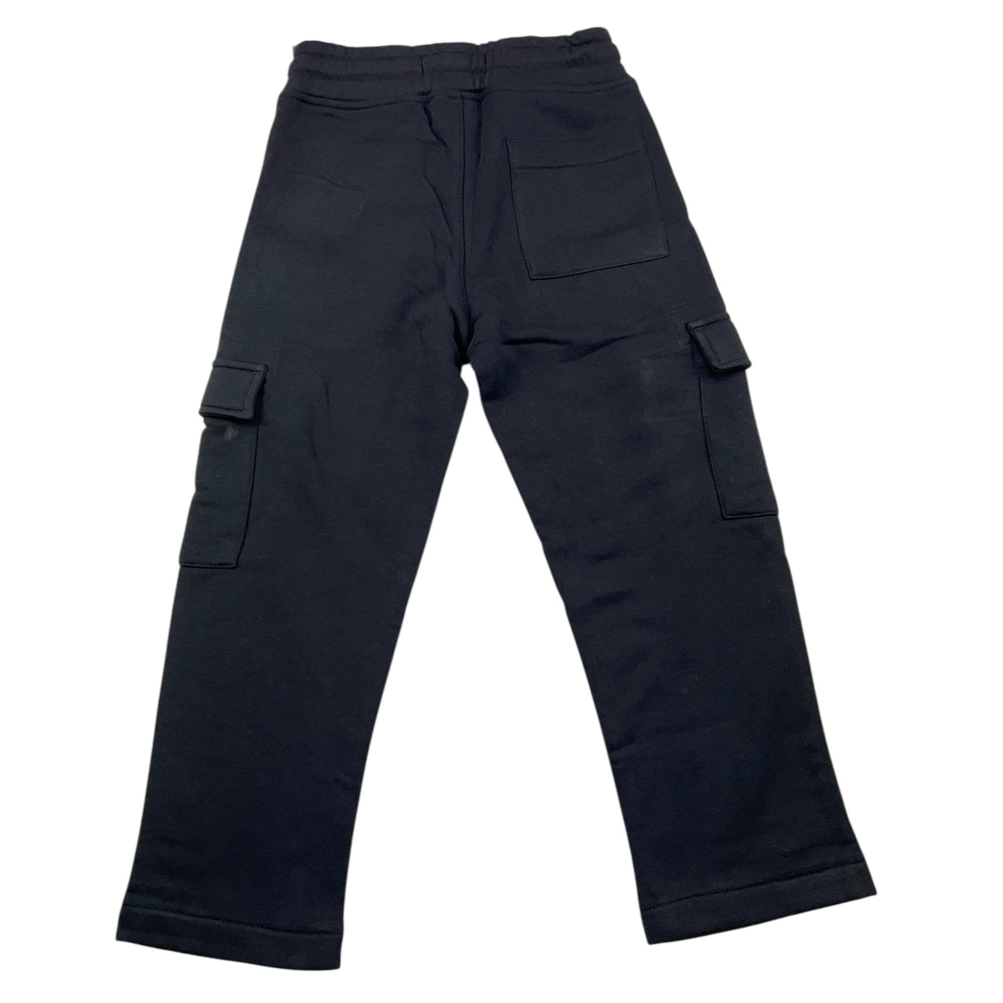REPLAY pantalone tuta tinta unita con logo Nero per Bambino SB9091 NERO REPLAY 