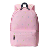 Ralph Lauren Zaino Tinta Unita con Logo per Bambina 9AR0488 ROSA RALPH LAUREN 