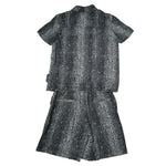 John Richmond Completo 2 Pezzi Camicia-Bermuda per Bambino RBP26159CE NERO JOHN RICHMOND 