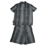 John Richmond Completo 2 Pezzi Camicia-Bermuda per Bambino RBP26159CE NERO JOHN RICHMOND 