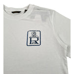 Refrigiwear T-Shirt Girocollo Tinta Unita con Stampa per Bambino 157TRMJS25 BIANCO REFRIGIWEAR 