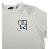 Refrigiwear T-Shirt Girocollo Tinta Unita con Stampa per Bambino 157TRMJS25 BIANCO REFRIGIWEAR 