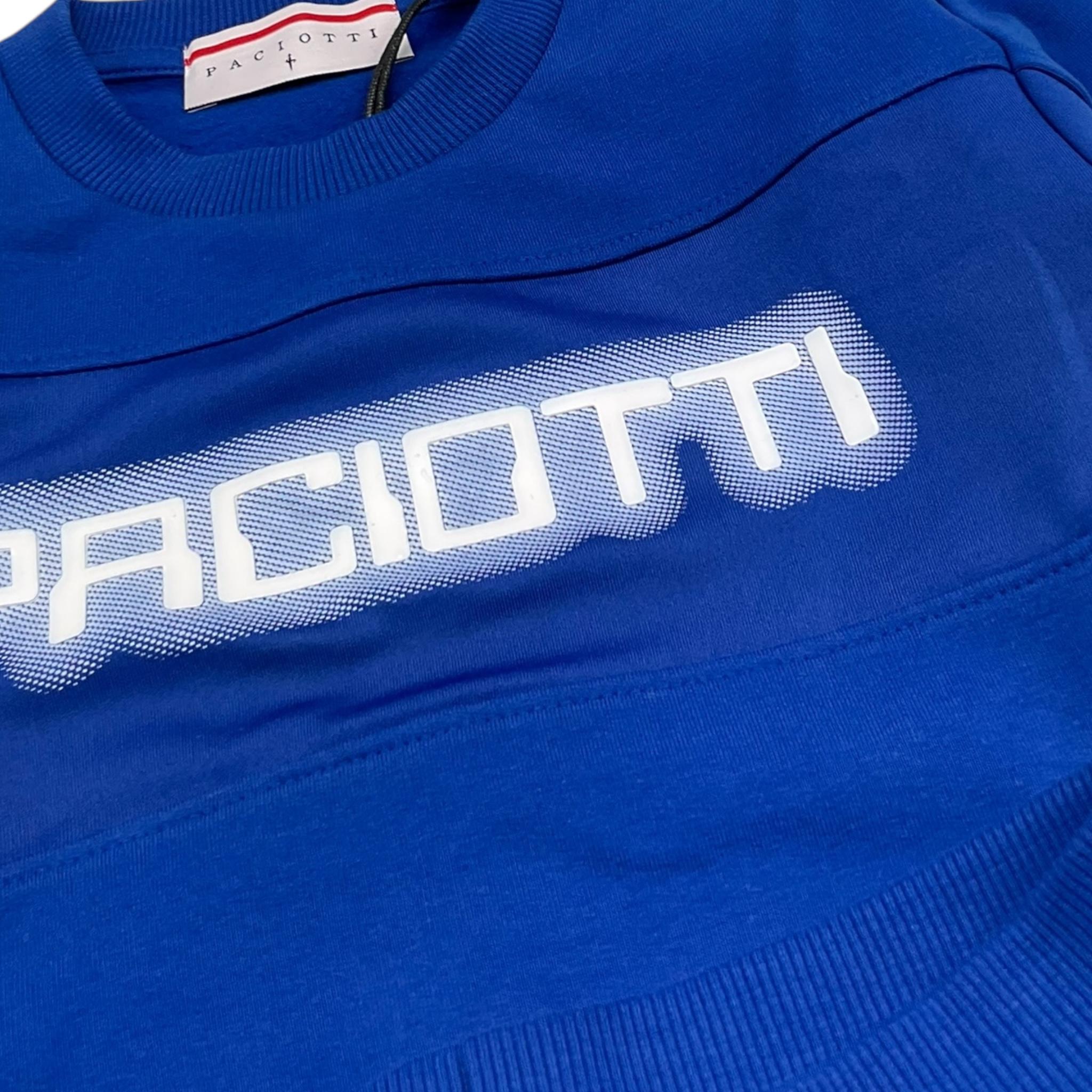 CESARE PACIOTTI completo 2pz tinta unita felpa-pantalone Cobalto per Bambino COMP5301BJ COBALTO CESARE PACIOTTI 