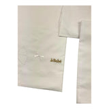 LE BEBE' set 3 pezzi lenzuola tinta unita cn ricami Bianco per Neonata LB6G6032 BIANCO LE BEBE' 