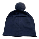 LIU JO cappello tinta unita con pon pon Blu per Bambina HF3047 BLU LIU JO 
