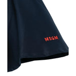 Msgm Gonna Tinta Unita con Elastic In Vita per Bambina S5MSJGST264 BLU MSGM 