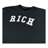 John Richmond T-Shirt Girocollo Tinta Unita con Stampa per Bambino RBP26012TS NERO JOHN RICHMOND 
