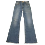 Kocca Jeans Tinta Unita Modello Zampa per Bambina OKIKA AZZURRO Kocca 
