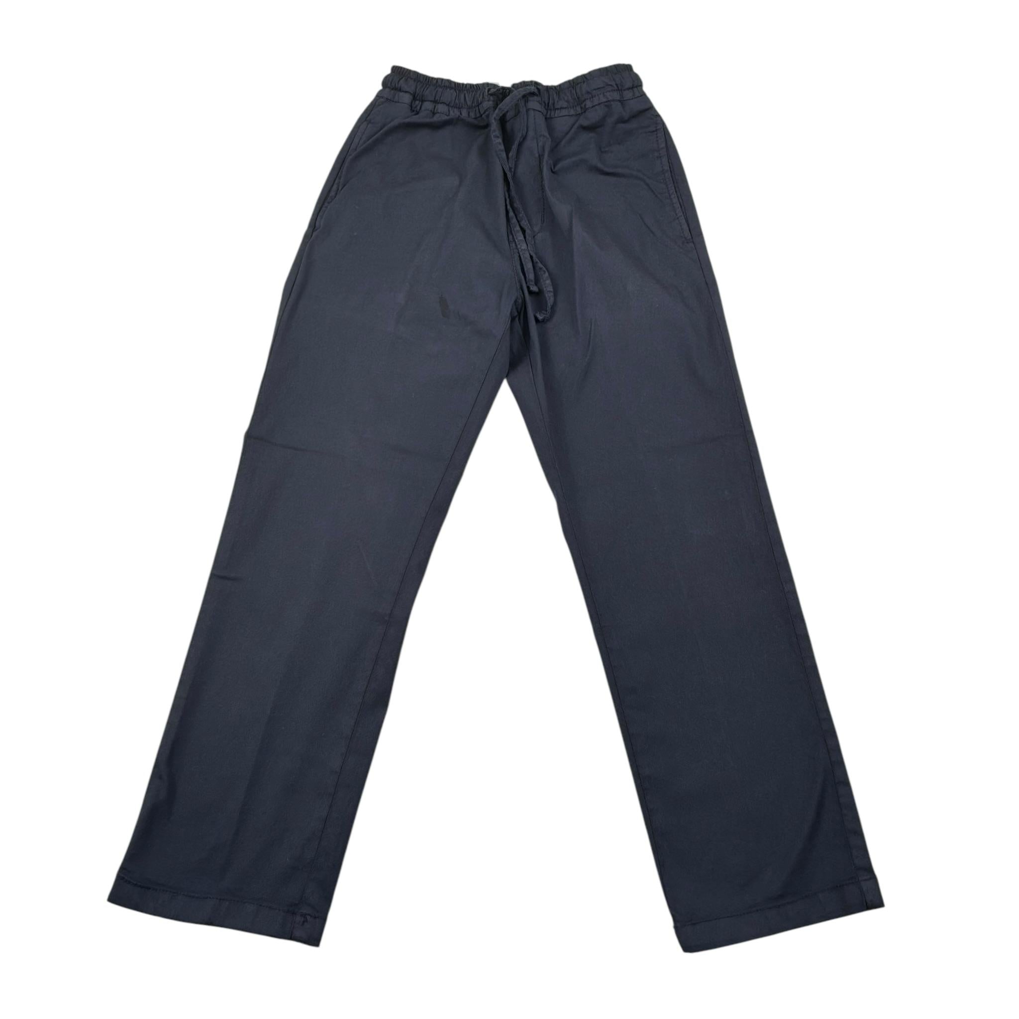 Manuel Ritz Pantalone Tinta Unit con Elastico In Vita Blu per Bambino MR3018J BLU MANUEL RITZ 