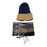 DAN JOHN set cappello-sciarpa con fantasia Blu per Bambino KITD5301 BLU DAN JOHN 