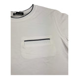 Please T-Shirt Girocollo Tinta Unita per Bambino MB15280B73 BIANCO PLEASE 