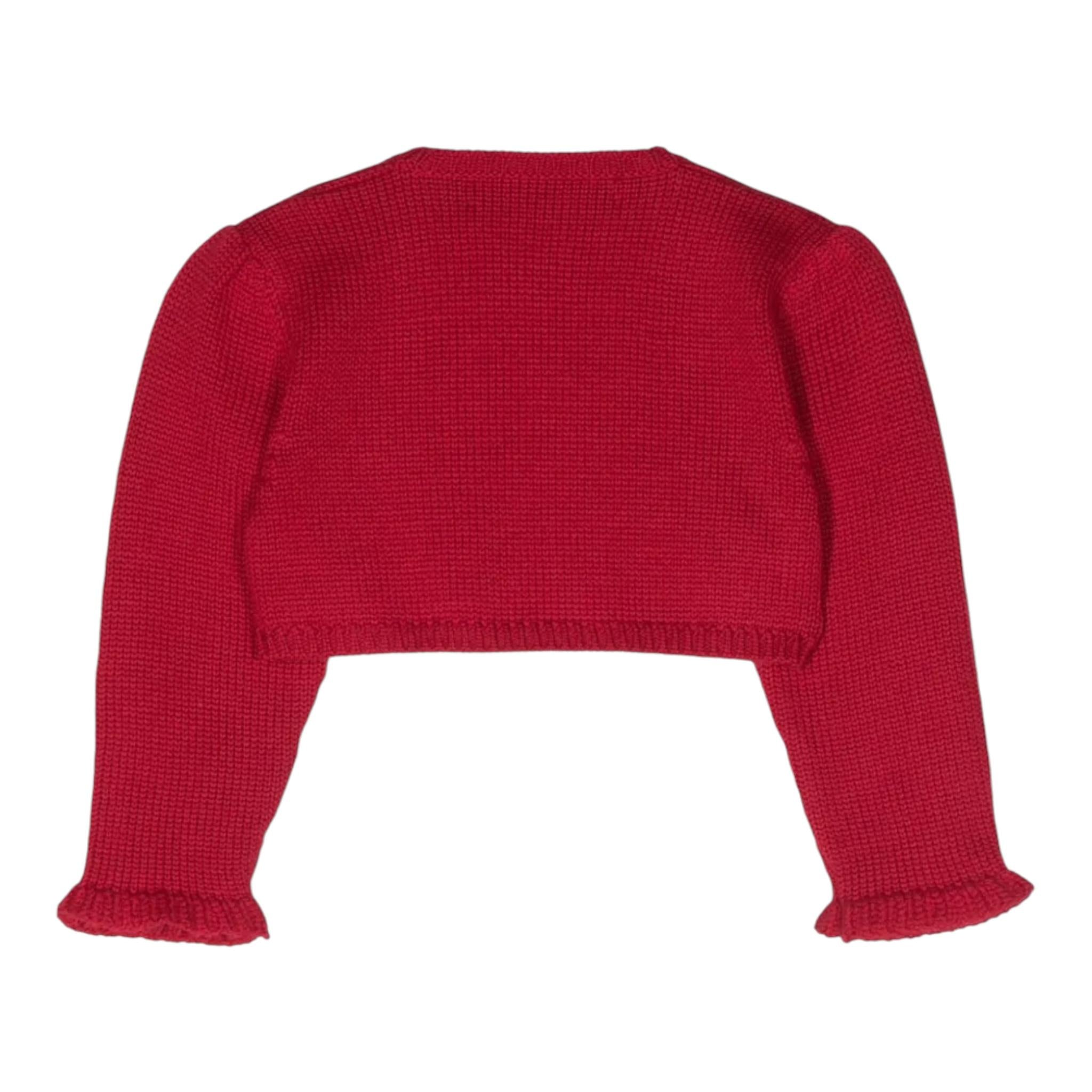 LA STUPENDERIA coprispalle tinta unita Rosso per Bambina WCSP62J ROSSO LA STUPENDERIA 