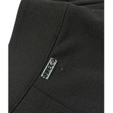 pantalone tinta unita modello a palazzo GF038J6557 NERO LIU JO 