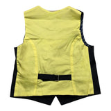 Jeckerson Two-Tone Blue/Yellow Waistcoat For Boys