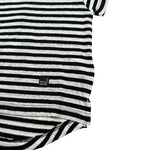 Paolo Pecora T-Shirt Fantasia A Righe Nero per Bambino PP2214 NERO PAOLO PECORA 